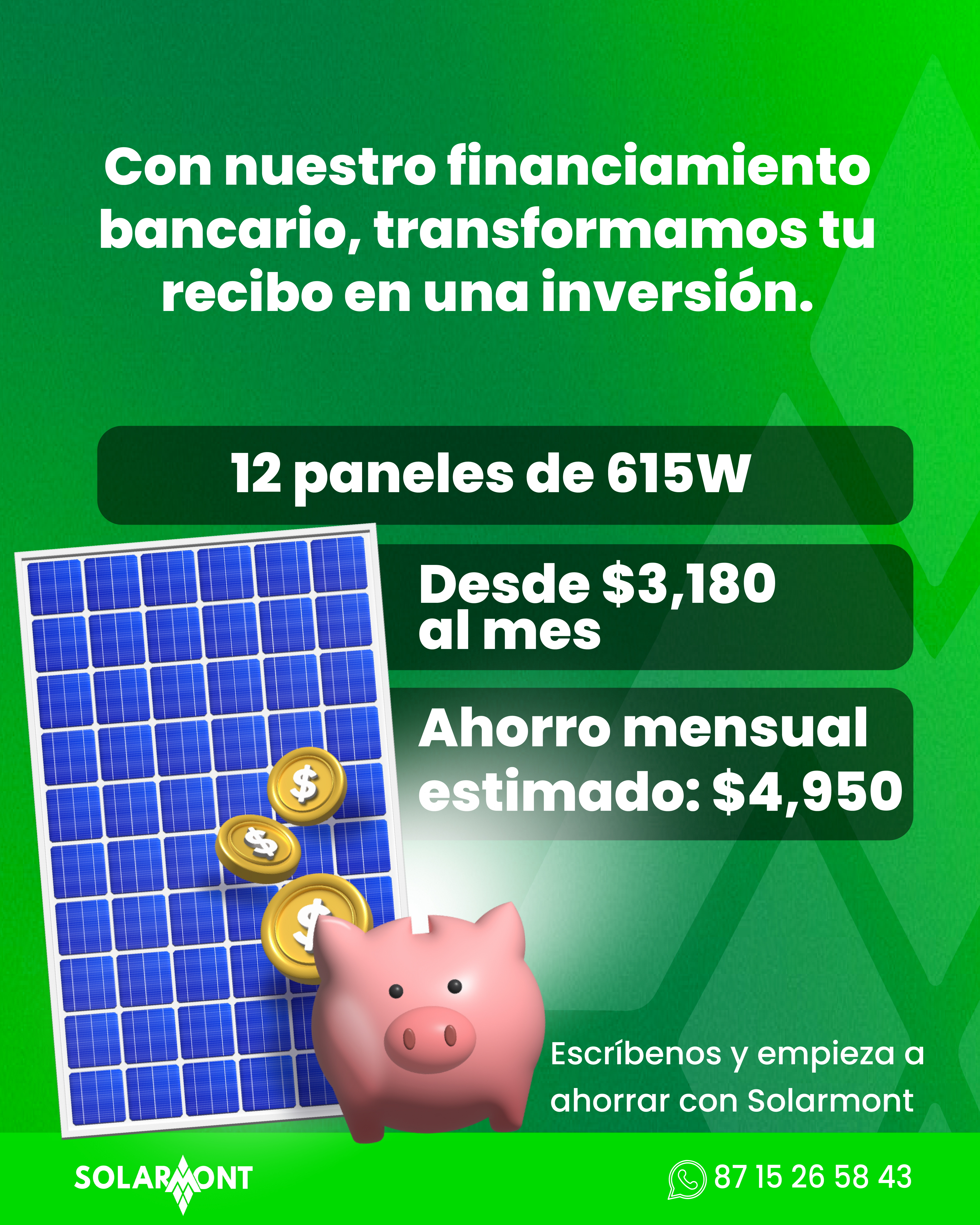 Instalación de paneles solares residencial en Torreón, La Laguna