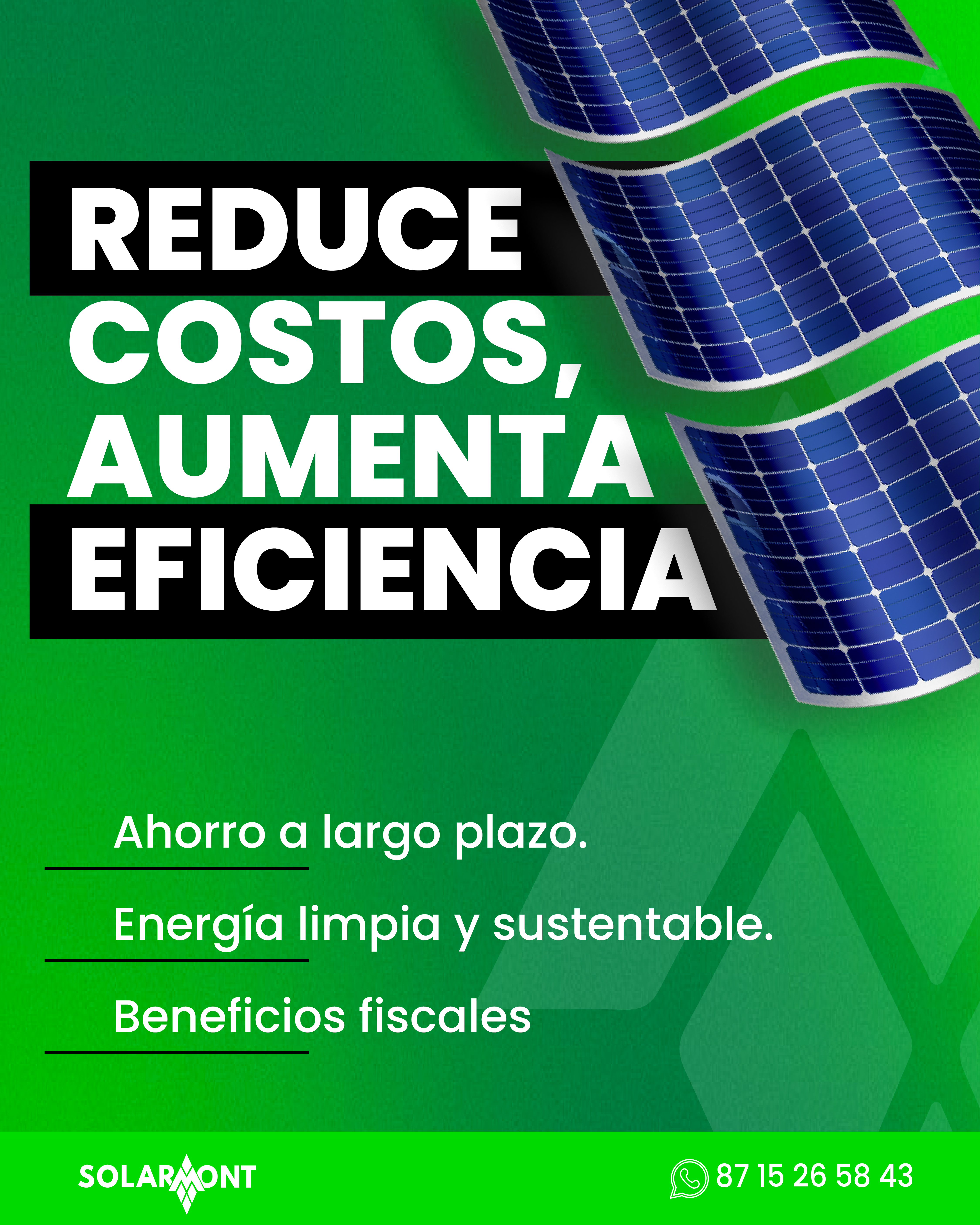 Paneles solares en centro comercial de Lerdo, Durango